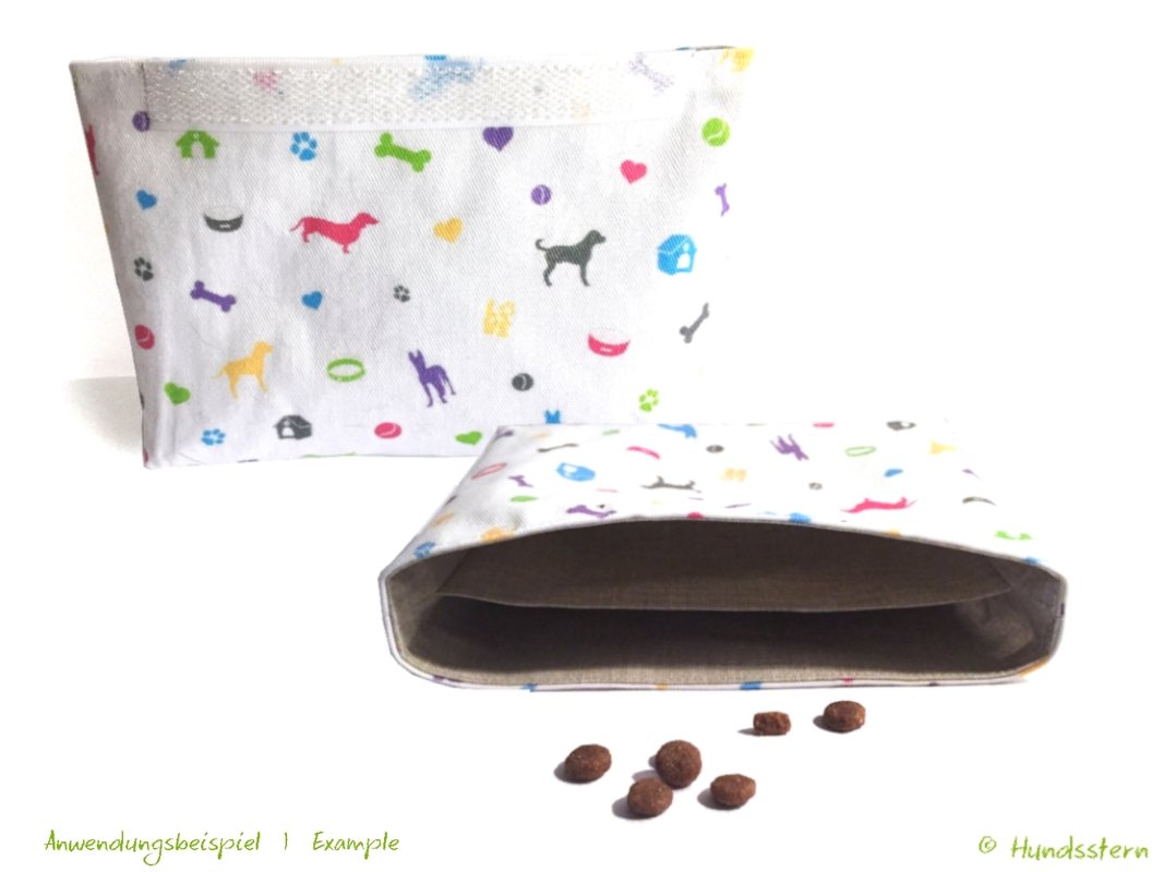 Verra Pocket Insert for Treats, lined, two inner sections, Sewing Pattern - Image 8