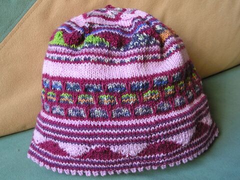 Strickanleitung Mütze "Orientexpress"