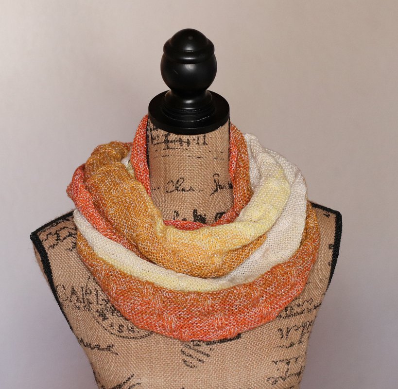 Loop Shawl Stairway Knitting Pattern - Image 3