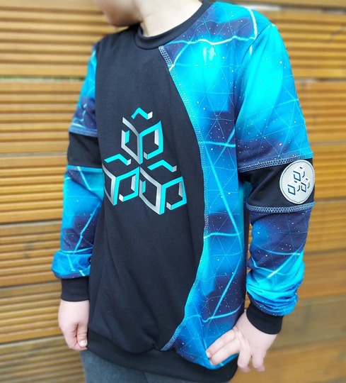 Shirt MOON SURFER Gr. 86 - 164 verschiedene Teilungen