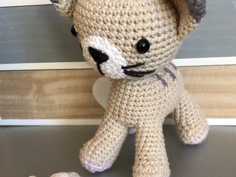 Häkelanleitung Babykatze Katy