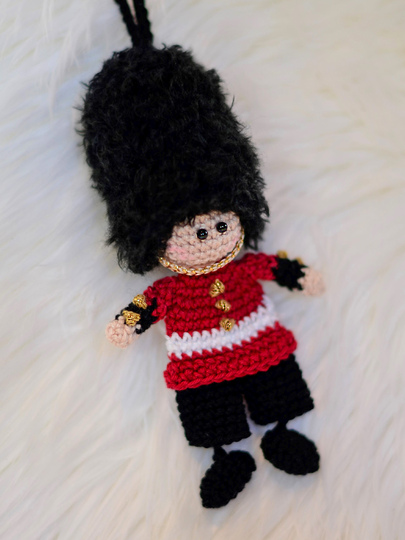 London Serie SPARSET Soldat und Königin England Schlüsselanhänger