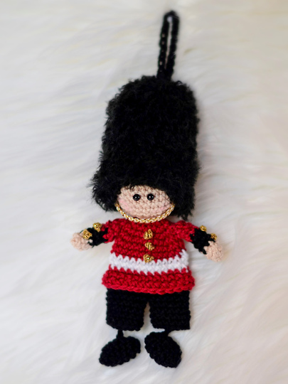 London Serie SPARSET Soldat und Königin England Schlüsselanhänger