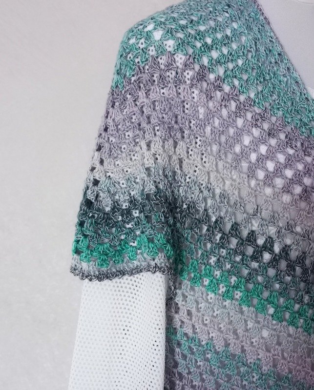 Crochet pattern cardigan or vest 'Papillon' - 2 patterns in one - Image 5