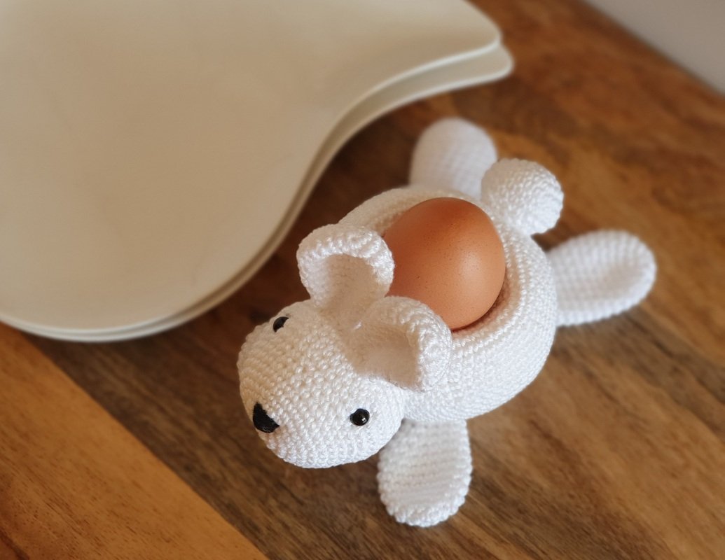 Häkelanleitung Eierbecher Klopfer - Bild 2