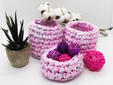 Utensilos - Basket crochet pattern