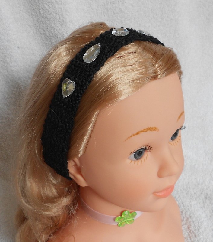 Gehäkeltes Haarband - Grundanleitung