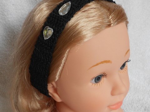 Gehäkeltes Haarband - Grundanleitung