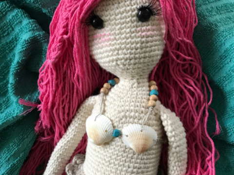 Anleitung " Die kleine Meerjungfrau "