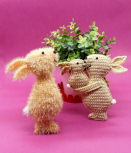 Hab Dich lieb Hase - Deko oder Schwamm - einfach und vielseitig