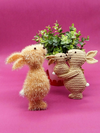 Hab Dich lieb Hase - Deko oder Schwamm - einfach und vielseitig