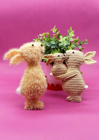 Hab Dich lieb Hase - Deko oder Schwamm - einfach und vielseitig