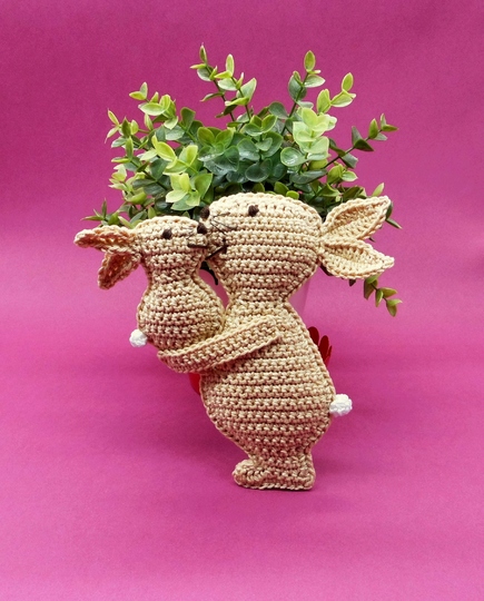 Hab Dich lieb Hase - Deko oder Schwamm - einfach und vielseitig