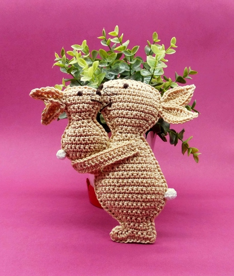 Hab Dich lieb Hase - Deko oder Schwamm - einfach und vielseitig