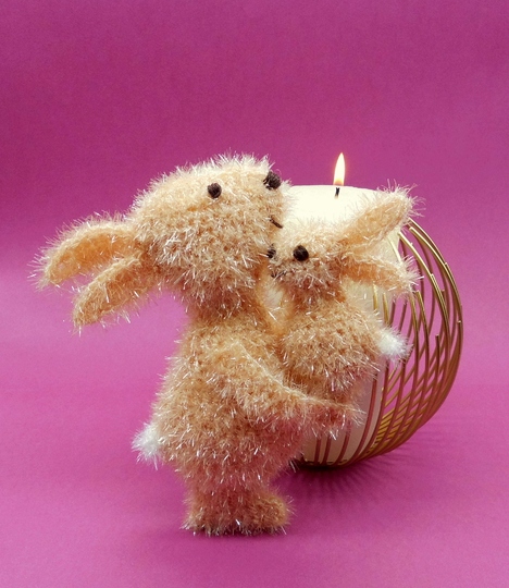 Hab Dich lieb Hase - Deko oder Schwamm - einfach und vielseitig