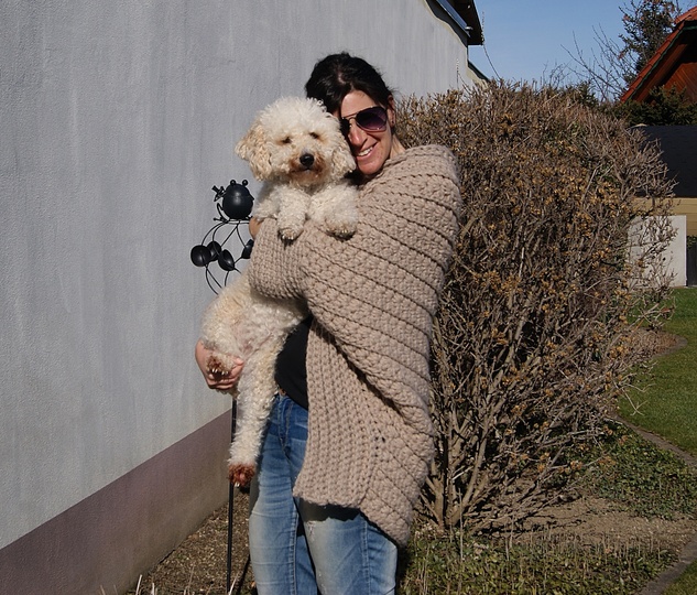 Häkelweste LOLA (Universalgröße, ganz leicht anzupassen)