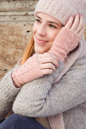 Strickanleitung Handstulpen Lina