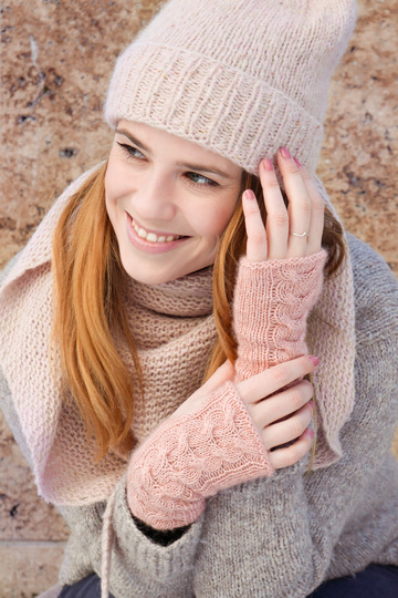 Strickanleitung Handstulpen Lina