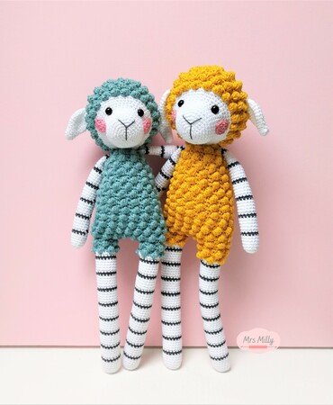 crochet pattern Sheep Lize