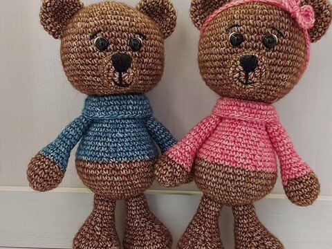 Häkelanleitung Teddy