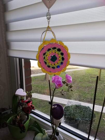 Häkelanleitung - Mandalaglitzern