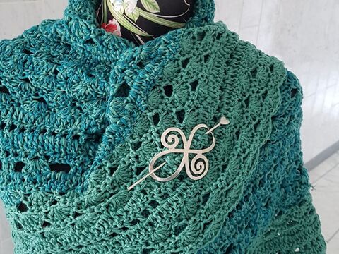 Anleitung Dreieckstuch Simple minds