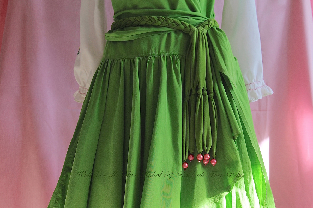 Anleitung Hals und Taillen  Zopf Rapunzel