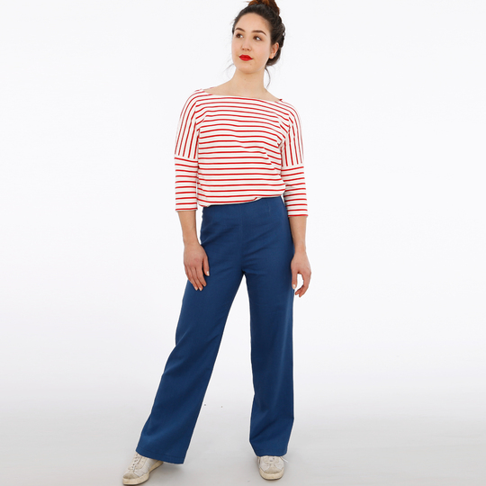 FRAU ELENA • schlichte Hose mit geradem Bein, e-book