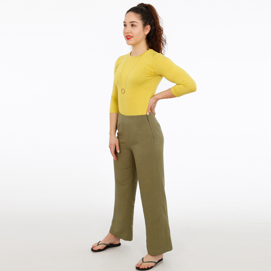 FRAU ELENA • schlichte Hose mit geradem Bein, e-book