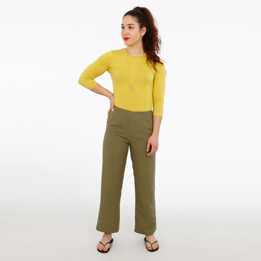 FRAU ELENA • schlichte Hose mit geradem Bein, e-book