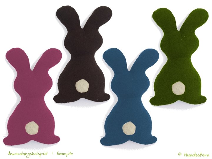 CONY (Oster)Hase Spielzeug, Kissen, Anleitung + Schnitt