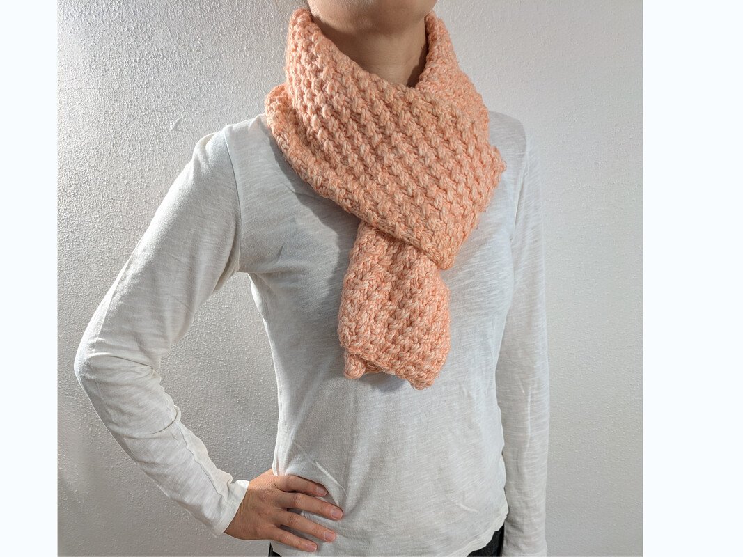 Strickanleitung Kuscheliger Schal
