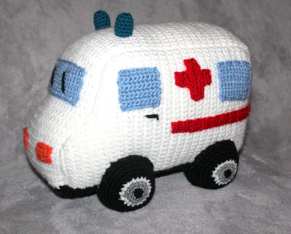 Ambulance crochet pattern