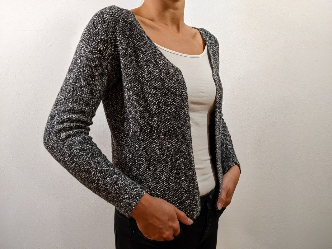 Strickanleitung kurze Jacke - Blazer - Bild 5
