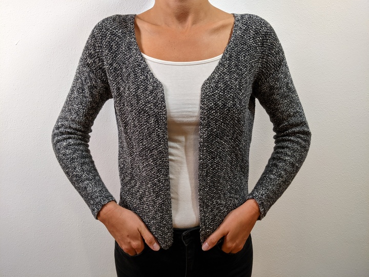 Strickanleitung kurze Jacke - Blazer