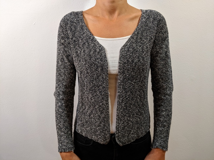 Strickanleitung kurze Jacke - Blazer