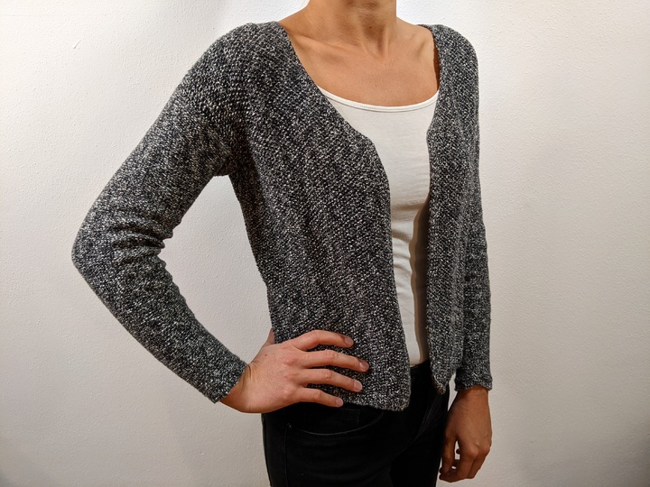 Strickanleitung kurze Jacke - Blazer