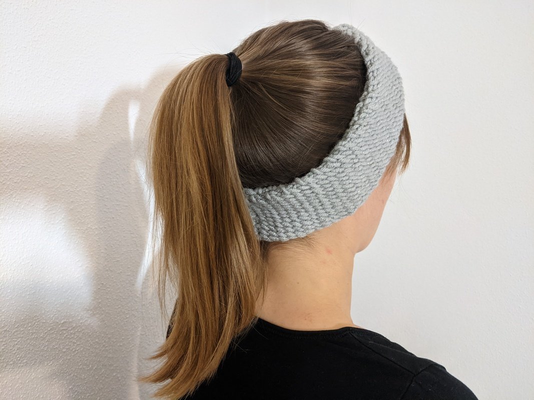 Strickanleitung Stirnband extra warm mit Twist - Bild 2