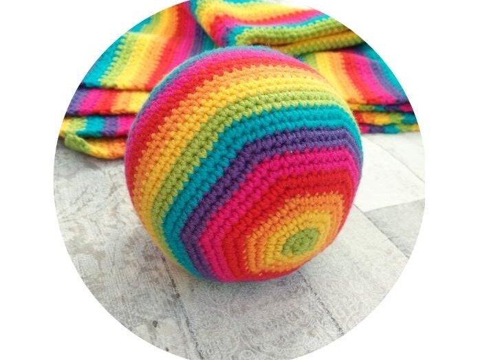 Regenbogen - Ball - Bild 4