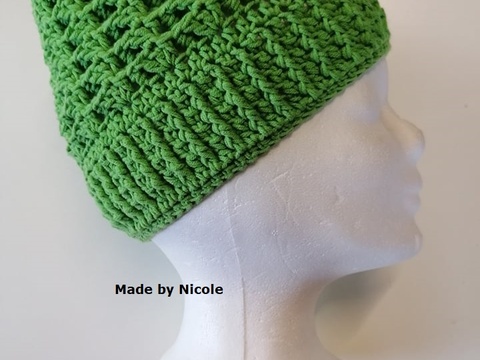 Häkelanleitung Mütze "Honigwaben"