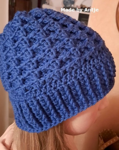 Häkelanleitung Mütze "Honigwaben" - Bild 6