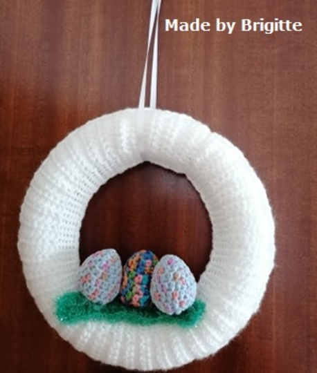 Häkelanleitung Türkranz "Ostern"