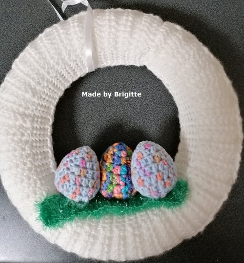 Häkelanleitung Türkranz "Ostern"