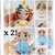 crochet pattern x 2 !! unicorn girl + fairy girl!English / Deutsch / Dutch