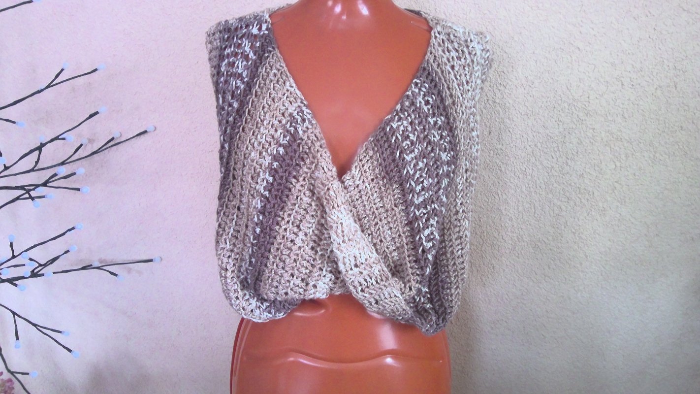 Anleitung Sommerpulli Tiril häkeln