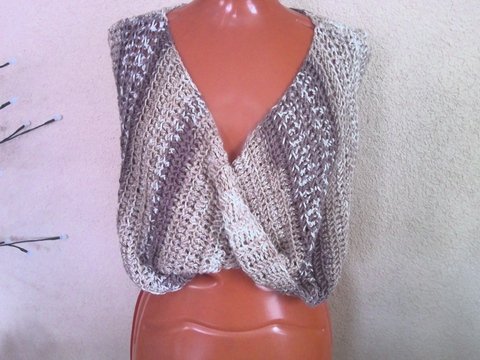 Anleitung Sommerpulli Tiril häkeln