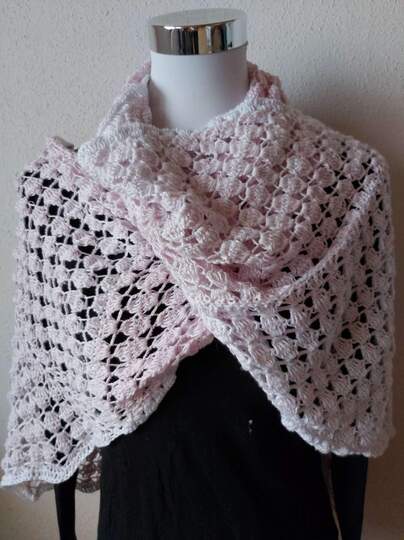 Schal Wanda häkeln Stola