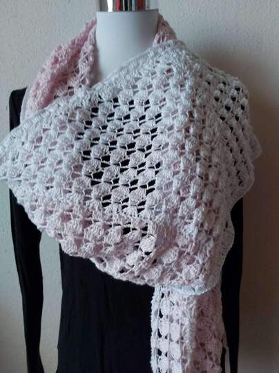 Schal Wanda häkeln Stola