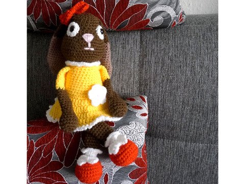 Häkelanleitung für den Hasen Siri!