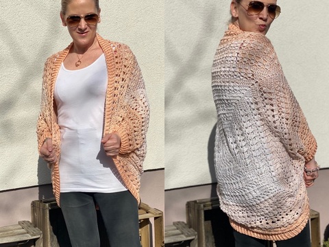 Häkelanleitung Seelenwärmer "Glitzerschnecke"